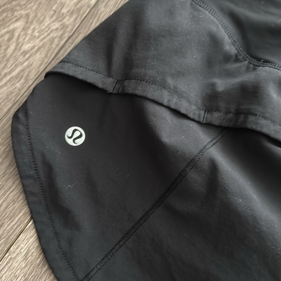 Lululemon black running shorts 6 - Picture 3 of 5